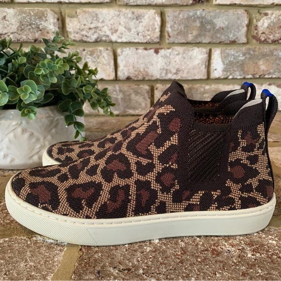 Rothy’s | The Chelsea Women’s Wildcat Cheetah High Top Ankle Boot - Picture 8 of 15